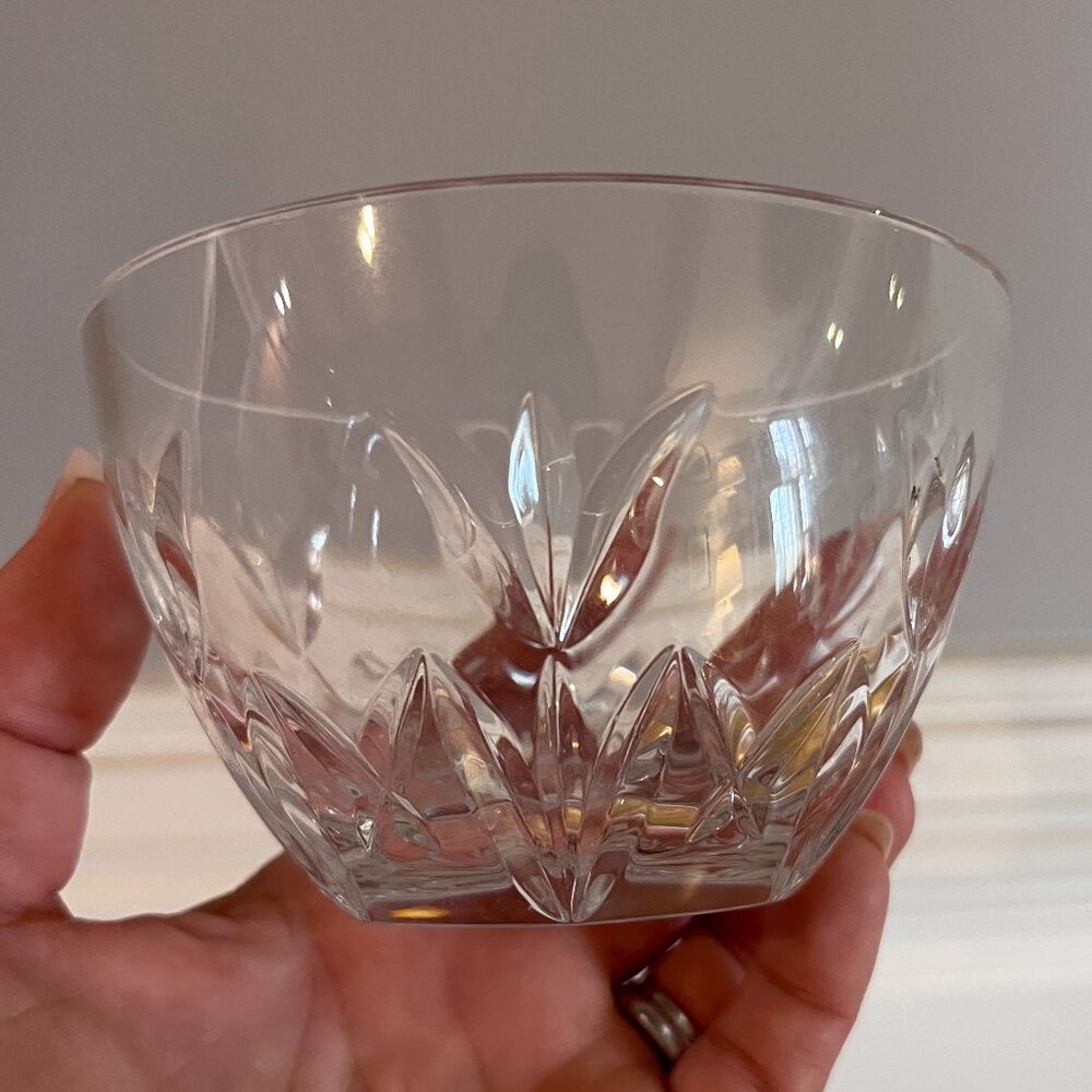 Waterford crystal bowl. Sugar bowl or use to hold trinkets/jewelry or candy